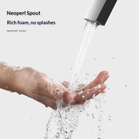 Ensemble de robinetterie de douche moderne de haute qualité tout en cuivre avec cartouche céramique, affichage numérique intégré et robinet en laiton