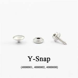 Juego de Botones de Acero Inoxidable 316 para Yates, Barcos y Automóviles Y-SNAP (3 Piezas), Bisagra de Aluminio, Nuevo, Núcleo de Válvula de Latón - Product Image 4