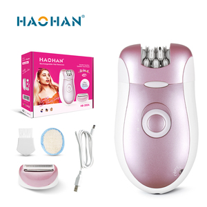 HAOHAN OEM 2 en 1 épilateur électrique USB épilation physique pour femmes - Product Image 1
