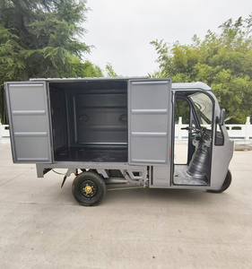 Fourgon de livraison électrique cabine cargo tricycle 60V <span class=keywords><strong>grande</strong></span> moto électrique fermée tricycle à trois roues - Product Image 6