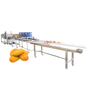 Commercial Avocado Fruit Cleaning Drying Sorting Waxing Processing Line Fresh Fruit Mango <strong>Apple</strong> Cleaning <strong>Machine</strong> - Product Image 2