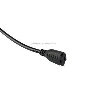 <span class=keywords><strong>Rallonge</strong></span> électrique extérieure robuste, prise 3 broches NEMA 5-15, <span class=keywords><strong>rallonge</strong></span> électrique courte, 125V 13A 1625W 16/3AWG, noir - Product Image 2