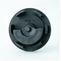 Lot de 4 enjoliveurs de roue flottants compatibles 56 mm et 65 mm en ABS pour VW