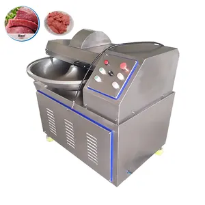 Automatic vegetable meat bowl cutter cutting mixer bowl cutter machine taiwan sausage meat bowl cutter