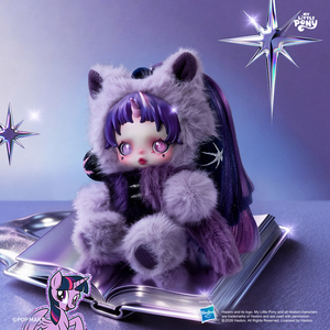 POPMART SKULLPANDA <strong>My</strong> <strong>Little</strong> <strong>Ponys</strong> Vinyl PVC Plush Keychain Blind Box Mystery Box Unisex <strong>Toy</strong> - Product Image 3