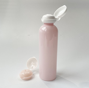 20/410 24/410 White and Pink Plastic Flip Top Cap Snap Top Dispensing Caps Closure for Plastic Cosmetic Bottles - Product Image 5