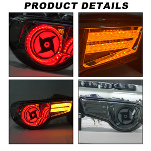 Fanali posteriori animati personalizzati SINDAR con stili multipli per Toyota GT86 e Subaru <span class=keywords><strong>BRZ</strong></span> 86 2012-2021, luci posteriori a LED RGB, ricambio 12-21 - Product Image 2