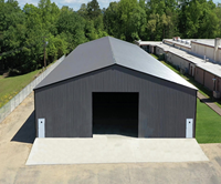 Kits de construction préfabriqués en métal léger 30x50 pour bâtiment commercial, structure en acier à souder et découper, hangar industriel, entrepôt, atelier