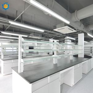 Centrale Tafel Sefa 8M Gecertificeerd Fenolhars <span class=keywords><strong>Bench</strong></span> Top Metalen Laboratorium Tafel Eiland <span class=keywords><strong>Bench</strong></span> - Product Image 2