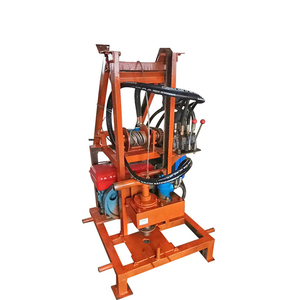 Petite plateforme de forage de puits d'<span class=keywords><strong>eau</strong></span> avec compresseur d'air pour marteau fond de trou (DTH) - Product Image 2