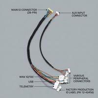Harnais de câblage électrique étanche IP67 personnalisé, câble de clôture souterraine haute tension pour la protection périmétrique agricole
