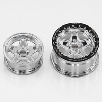 Jantes de course Beadlock Drag Wheels 15x3.5 15x4 15x10 15x12 6061 entièrement forgées 5x4.5 5x114.3 pour Mustang Falcon BA BF, jantes soudées