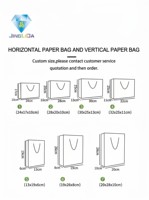 Bolsa de Papel para Compras con Asas de Listón, Diseño Geométrico, Impresión Personalizada OEM, para Ropa, Regalos, Empaquetado Minorista, Venta al Por Mayor
