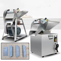 Nieuwe industriële automatische commerciële groente- en fruit snijmachine met 1500W motor, multifunctionele groenteverwerkingsinstallatie