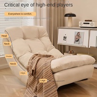 Sillón Reclinable Moon, Moderno y Sencillo, para Dormir, para Sala de Estar, Balcón, Hogar, Ocio, Sofá Reclinable Individual