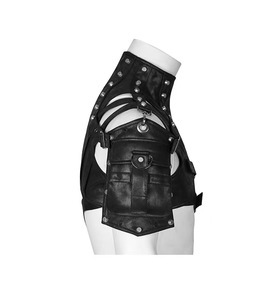 Beliebte Punk-Style Damen-Einschulter-Ledertasche in Europa und Amerika für Nachtclub-Auftritte, Festivals und <span class=keywords><strong>Bondage</strong></span>-Uniformen - Product Image 3
