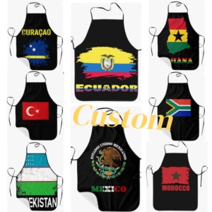 Delantal de Cocina Personalizado con Bandera de Nueva Zelanda para Hombres y Mujeres, Ideal para Cumpleaños, Día de la Madre, Esposa, Esposo, Hermano, Amigos - Product Image 1