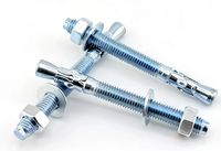 Vis d'ancrage à coin DIN pour béton, écrous hexagonaux d'expansion M6 M8 M10, prix usine bas, personnalisables en gros