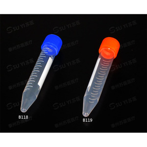 Tubes à centrifuger de l'Université Médicale de Suzhou 10 ml PP B118 pour usage en laboratoire - Product Image 2