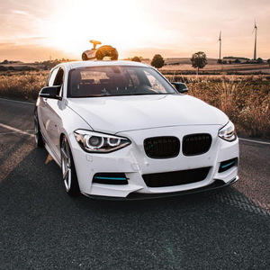 Bmw 1 Series F20 F21 Front Splitter Carbon Fiber Texture Matte Finish M Sport 2012-2014 - Product Image 1