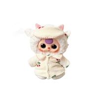 Tenue de poupée grandeur nature 400 %, masque pour les yeux d'ours brun, ensemble pyjama, vêtements en tissu unisexe, à partir de 14 ans, adorable