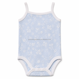Mameluco sin mangas estilo camisola para recién <span class=keywords><strong>nacidos</strong></span>, tejido de algodón suave para bebés, niños y niñas, suministro al por mayor de fábrica, calidad premium - Product Image 4