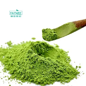 Pó de matcha japonês para chá verde, material orgânico puro para máscara de chá verde