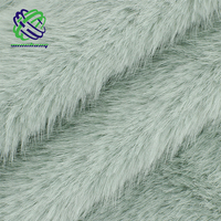 Tissu en fourrure de renard artificielle douce de haute qualité, fausse fourrure de renard à poils longs pour vêtements, collier, sac, chaussures, tapis