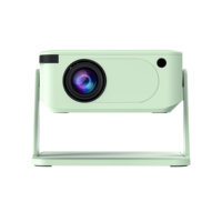 Projecteur personnalisable XNANO HA109 Vert Android 14 Grand écran Mise en miroir LCD Mini projecteur WiFi 6 Direct usine
