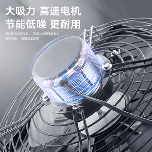 Ventilador de Extracción para Ventana 220V Nivel 3 de Eficiencia Energética para Uso Doméstico e Industrial - Product Image 2