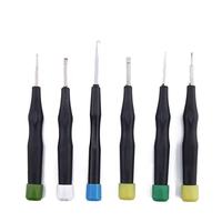 Ensemble de 13 outils de réparation de lunettes optiques avec 7 pinces et 6 tournevis pour atelier d'opticien