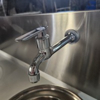 Cuisinière professionnelle en acier inoxydable pour restaurant, 2 brûleurs, 1 réchaud, avec coupure automatique de flamme, allumage électronique, alimentation au gaz