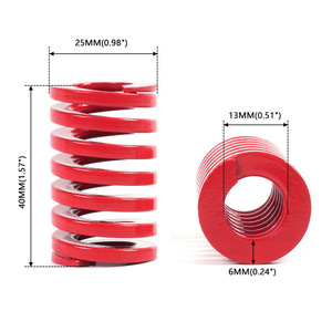 สปริงแก๊สสำหรับฝากระโปรงท้ายรถเทสล่า รุ่น 3 สีแดง ขนาด 25 มม. x 40 มม. อะลูมิเนียมอัลลอยด์ อะไหล่ทดแทน LKT131 - Product Image 1