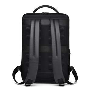 OEM Wholesale PU Business Laptop <b>Backpack</b> with USB Charging Port Multi Pocket 15.6 Inch Faux Leather Travel School <b>Backpack</b> - Product Image 5