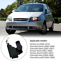 Nouvelles serrures de porte arrière gauche centrales JIAHANG 25664288 96229551 de remplacement pour Chevrolet Aveo5 Optra Lacetti Pontiac G3 2009-2010 CE