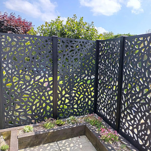 Panneau de clôture composite WPC pour <span class=keywords><strong>jardin</strong></span>, clôture extérieure résistante, installation facile, sans rouille et longue durée de vie - Product Image 3