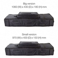 Étui d'instrument rembourré portable professionnel d'usine OEM pour clavier de musique sac durable