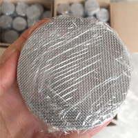 Filter Mesh Disc Baja Tahan Karat Ss304 Bulat 20 Mesh, Saringan Logam, Filter Ventilasi