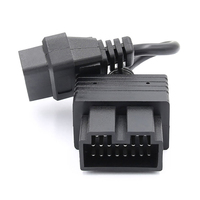 1 año de garantía Conector Obd macho de 16 pines Escáner Obd2 universal de 24V Hecho en China para todos los automóviles