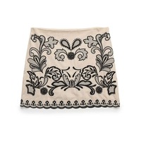 Top à col licou pour femme, jupe de kilt brodée, gilet léger, deux pièces, jupe de mode de style de rue pour femmes