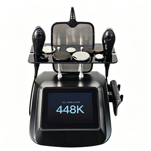 Appareil esthétique portable 3 en 1 448k pour le remodelage corporel, le raffermissement de la peau, le massage facial et la physiothérapie chaude - Product Image 5