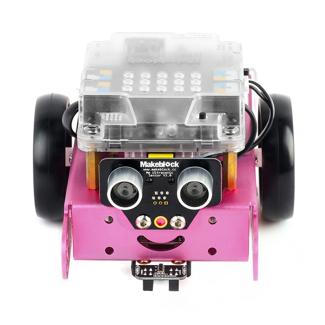 Makeblock MBot V1.2-Pink 9 Languages Educational Robot Kit (JP Version)