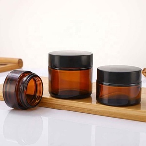 Pot en verre ambré de 30g pour crème cosmétique – Emballage de protection pour soins de la peau – Offre spéciale - Product Image 6