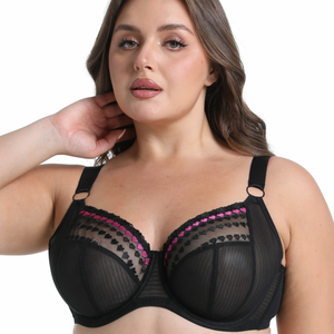 Grossiste en mode personnalisée, lingerie sexy et élégante pour femmes matures, larges bandeaux, <span class=keywords><strong>soutien</strong></span>-<span class=keywords><strong>gorge</strong></span> à grande taille - Product Image 6