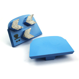 SUNNY 3 Segments <span class=keywords><strong>de</strong></span> flèche MB 16 #   Plaquettes <span class=keywords><strong>de</strong></span> meulage diamantées trapézoïdales pour béton, compatibles avec les meuleuses <span class=keywords><strong>de</strong></span> sol Lavina - Product Image 2