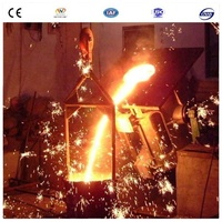 Mini four rotatif en aluminium pour la recyclage d'usine, argenté, à bas prix