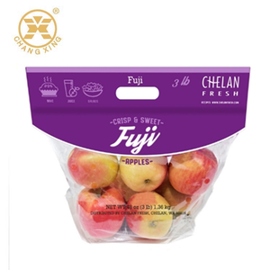 Bolsa Transparente para Empacar Fruta Fresca con Cierre y Orificio de Ventilación, Bolsa de Plástico para Uvas y Cerezas con Cierre - Product Image 2