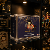 Boîte de protection magnétique moderne en acrylique de qualité supérieure avec protection UV pour collection TCG, boîte de présentation écologique pour cartes rares