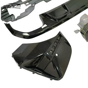 G26 Coupe <span class=keywords><strong>M440</strong></span> ABS negro brillante difusor trasero parachoques trasero labio y puntas de escape parachoques delantero labio para <span class=keywords><strong>BMW</strong></span> 4 Series G26 - Product Image 6
