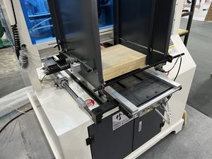 Machine de gravure, fraisage et perçage pour couvercles en bois, assiettes, plats, bols en bois et anneaux en bois avec rainures internes - Product Image 6
